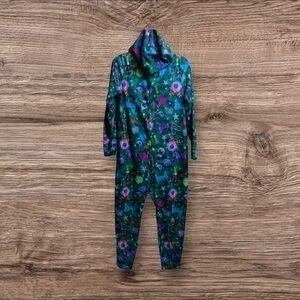 Justice size 14/16 green Christmas tree onesie. Pajamas.